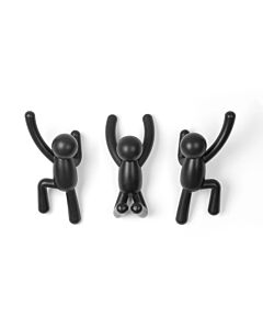 Umbra - Buddy Wall Hook set - Black